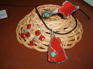 Red Jasper and Turquoise